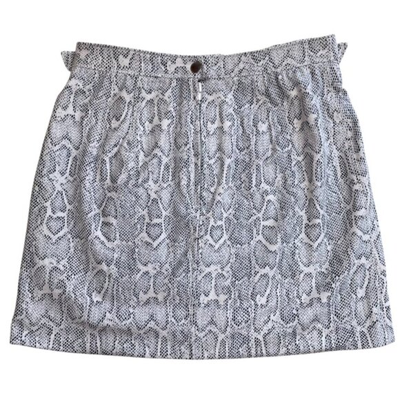 FREE PEOPLE Midnight Magic Snake Python Print Skirt - Size 2 - Picture 3 of 7